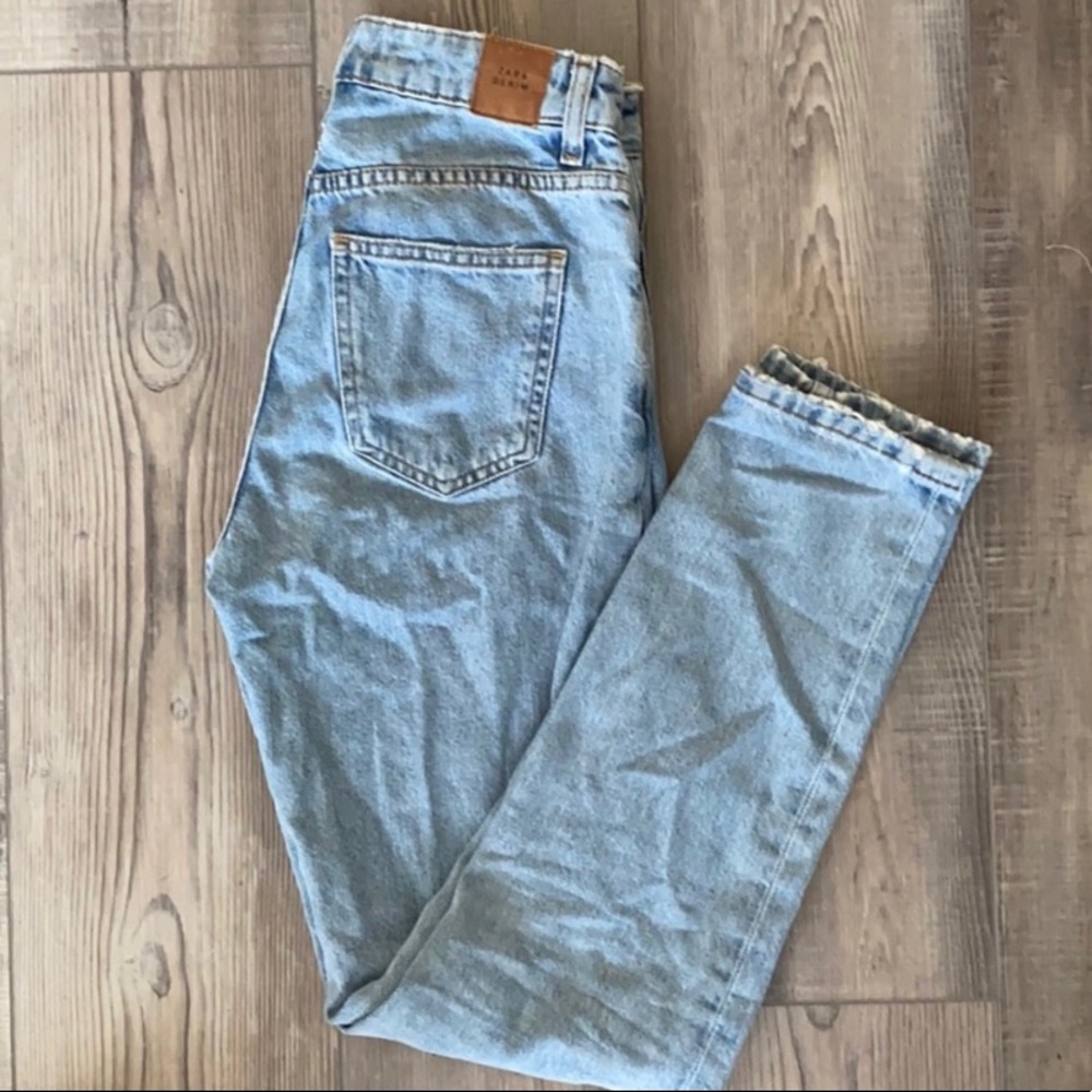Zara mom jeans